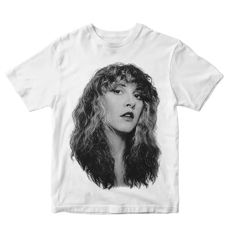 Polera Stevie Nicks – Silver Springs Halftone Portrait 2