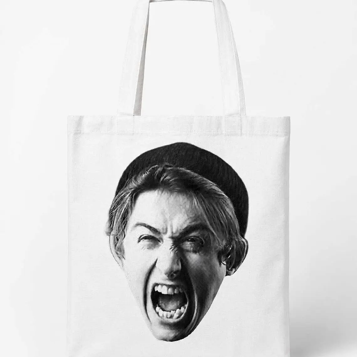 Totebag Mark Hollis – It’s My Life Halftone Portrait 1