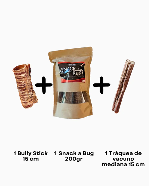 Pack Carnívoros 3x Snacks