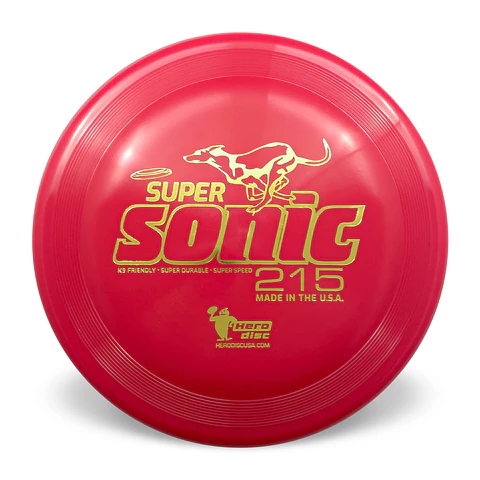 Frisbee Profesional Super Sonic 215 Candy/taffy Perro Hero Disc Dog