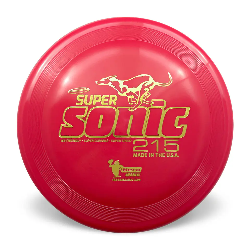 Frisbee Profesional Super Sonic 215 Candy/taffy Perro Hero Disc Dog 1