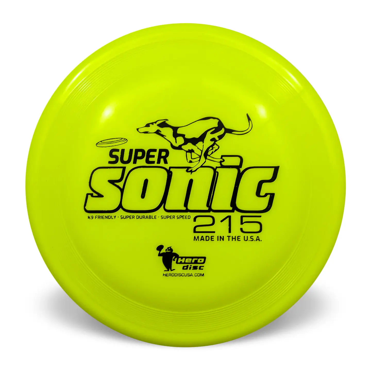 Frisbee Profesional Super Sonic 215 Candy/taffy Perro Hero Disc Dog 3