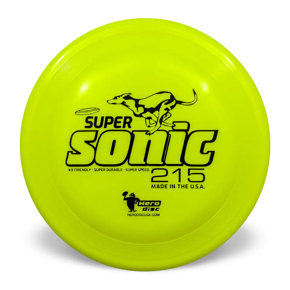 Frisbee Profesional Super Sonic 215 Candy/taffy Perro Hero Disc Dog 3
