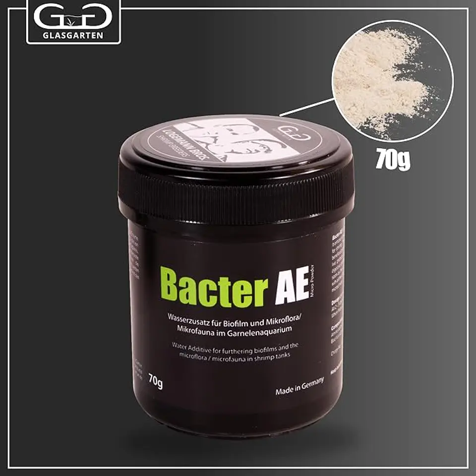 Bacter Ae Aditivo biofilm acuarios 70g Glasgarten alimento peces 3