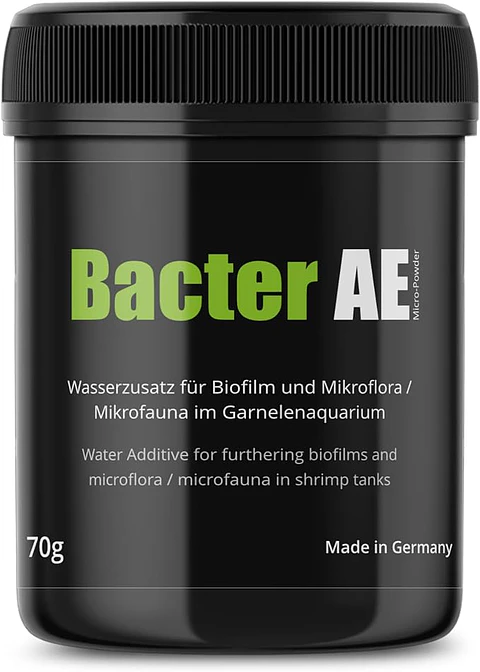 Bacter Ae Aditivo biofilm acuarios 70g Glasgarten alimento peces