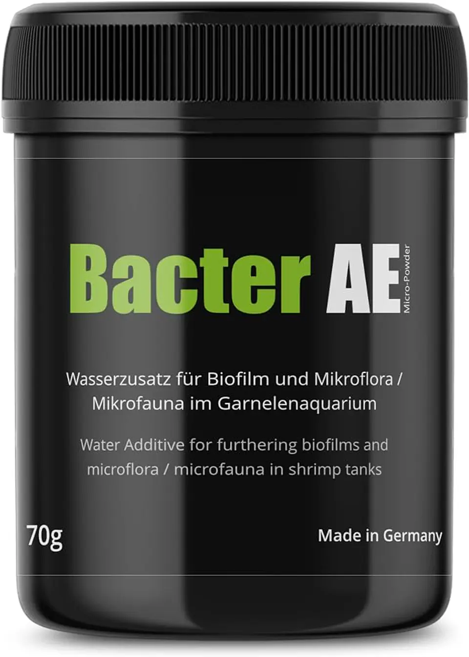 Bacter Ae Aditivo biofilm acuarios 70g Glasgarten alimento peces 1