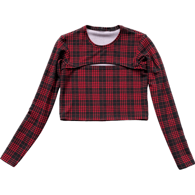 TOP ROSALIA CUADRILLE ROJO