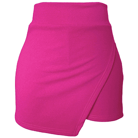 FALDA SHORT AURORA FUCSIA 