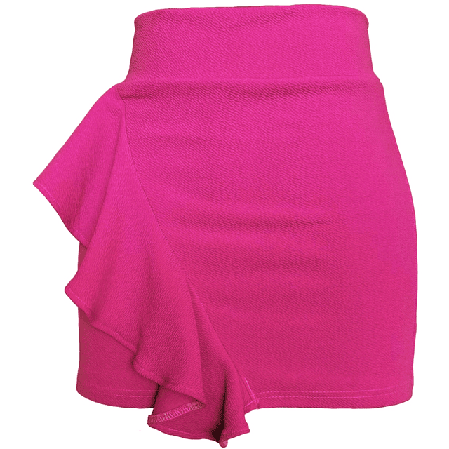 FALDA SHORT AGATA FUCSIA