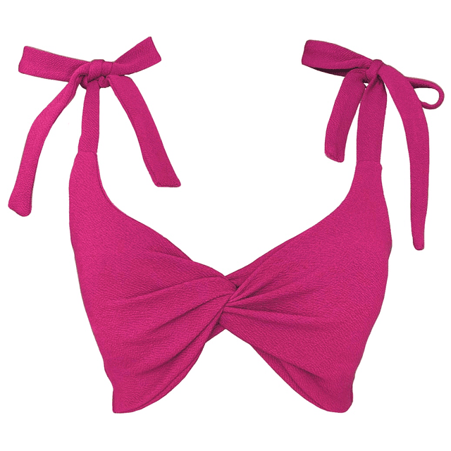 CROP-TOP BRIANA FUCSIA 