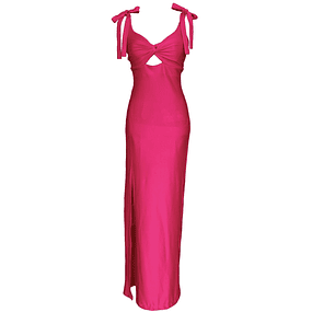 MAXI VESTIDO AMPARO MAGENTA