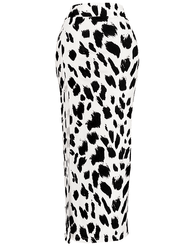 MAXI FALDA LEONORA COW PRINT