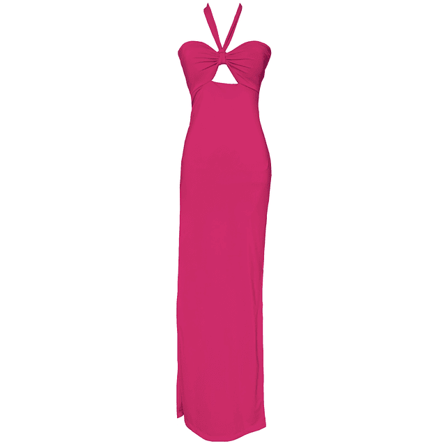 MAXI VESTIDO VALERIA MAGENTA 