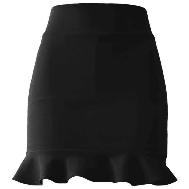 FALDA SHORT MIRANDA NEGRO