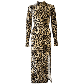 MAXI VESTIDO KATA NEW ANIMAL PRINT