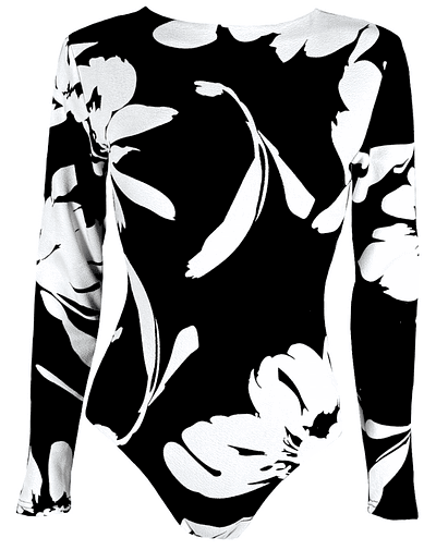 BODY VERONA WHITE FLOWERS