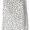 FALDA LORENZA SATIN POLKA DOTS WHITE 2