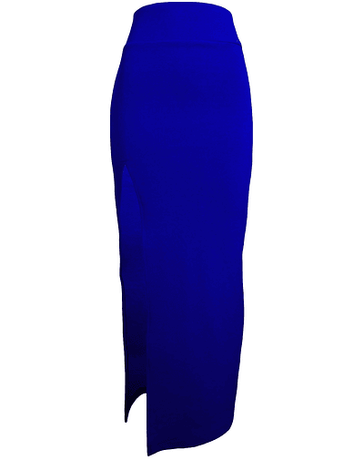 MAXI FALDA LEONORA AZUL