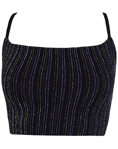 TOP JOAQUNA BLACK RAINBOW 