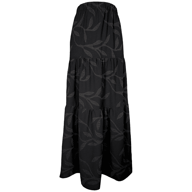 FALDA RAMONA GRAFITO LEAVES 