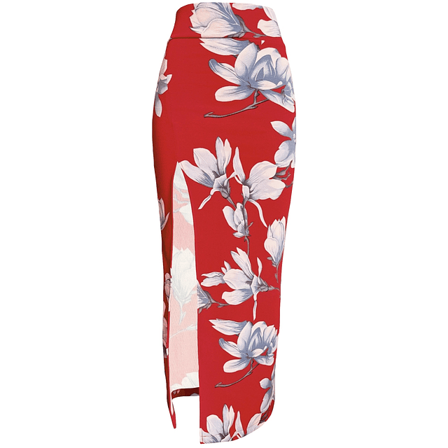 FALDA LEONORA NEW RED SPRING 