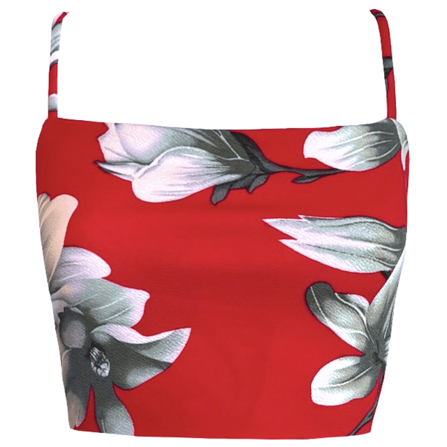 TOP JOAQUINA NEW RED SPRING 