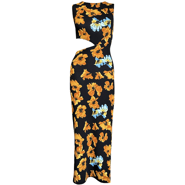 VESTIDO CAYETANA YELLOW SPRING 