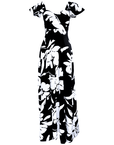 VESTIDO INI WHITE FLOWERS 