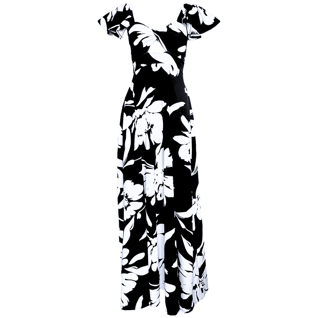 VESTIDO INI WHITE FLOWERS 