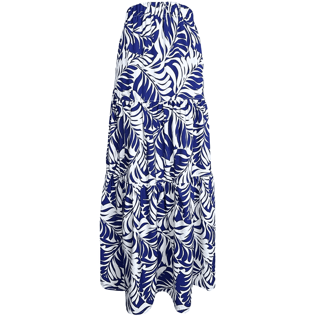 FALDA RAMONA PALM BLUE 