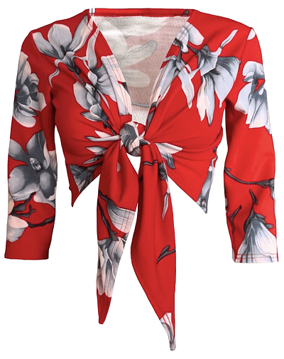 TOP KAREN NEW RED SPRING