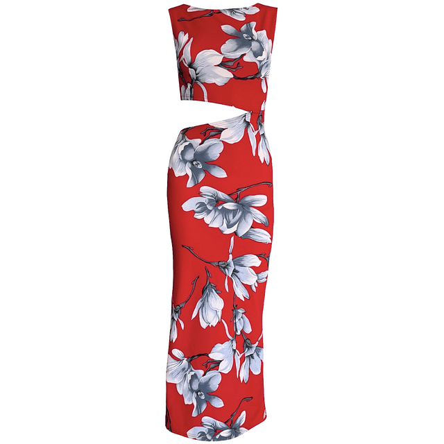 VESTIDO CAYETANA NEW RED SPRING 