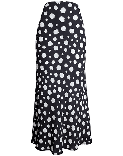 FALDA LORENZA GASA POLKA ABSTRACT 