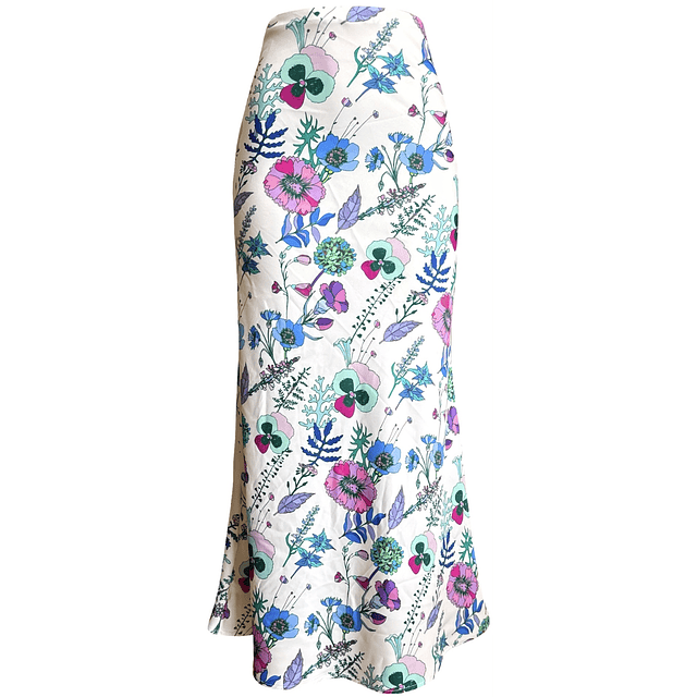 FALDA LORENZA SATIN HERBARIO