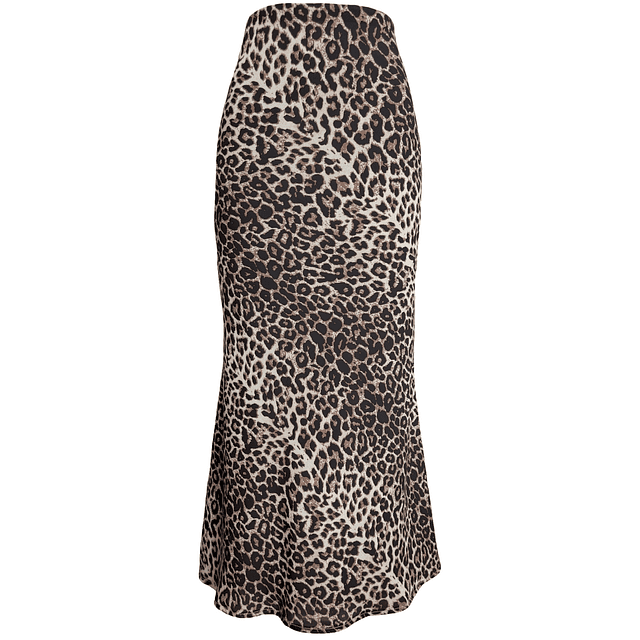 FALDA CONSTANZA GASA ANIMAL PRINT