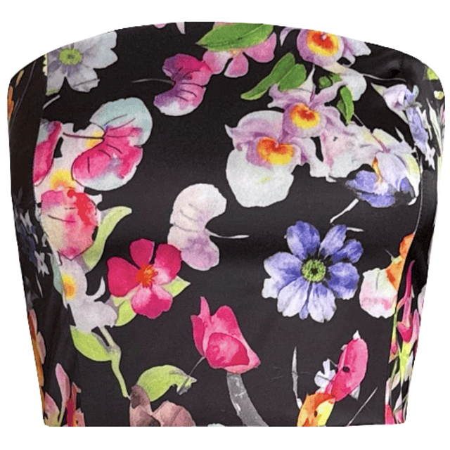 TOP ATENEA SATIN FLORECER