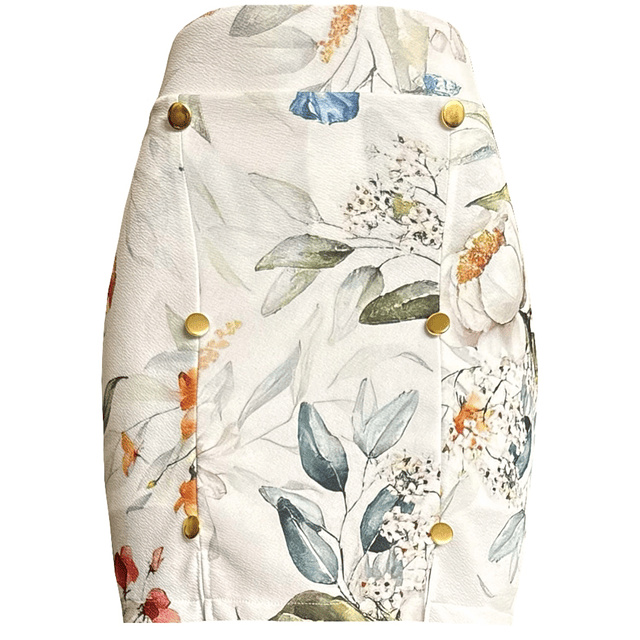 FALDA SHORT DANIOLIVA BOTÁNICA 