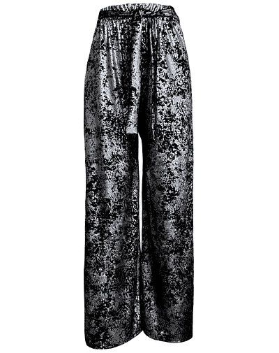 PALAZZO ALESSIA TERCIOPELO SILVER