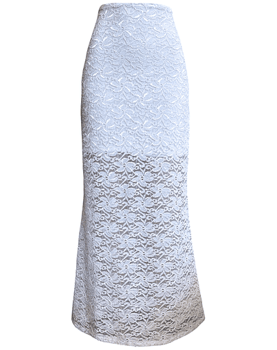 FALDA BEGOÑA ENCAJE WHITE 