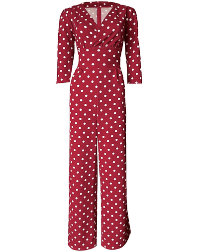 ENTERITO TRINIDAD POLKA DOTS RED