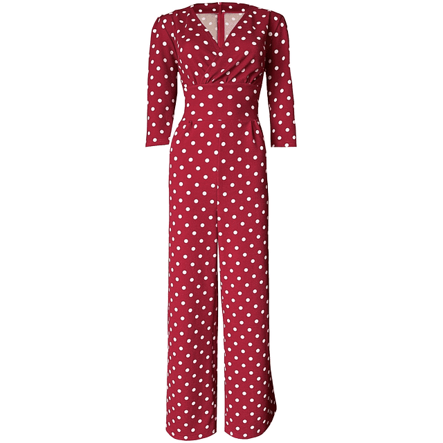 ENTERITO TRINIDAD POLKA DOTS RED