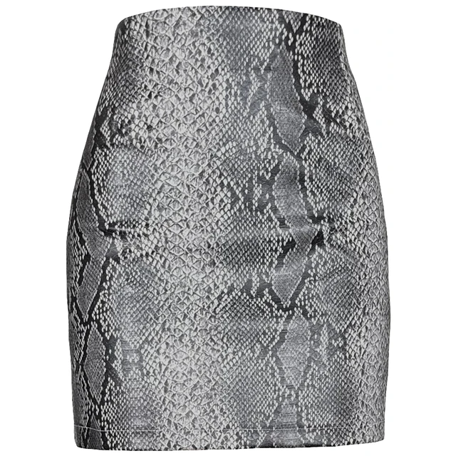 FALDA GRETA CUERINA SNAKE