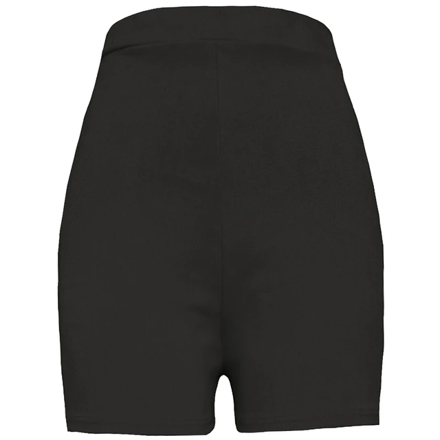 SHORT FRANCISCA GAMUZA NEGRO