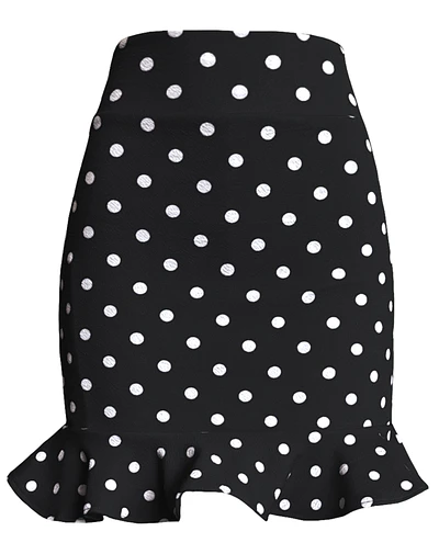 FALDA SHORT MIRANDA MINI POLKA DOTS 