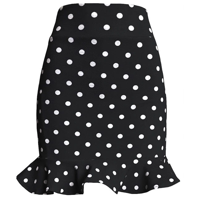 FALDA SHORT MIRANDA MINI POLKA DOTS 