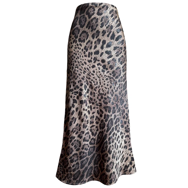 FALDA LORENZA SATIN SAFARI 