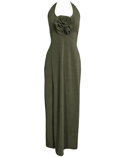 VESTIDO COLOMBA MOSS GREEN 