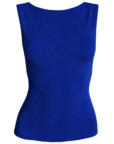 TOP ARALIA AZUL