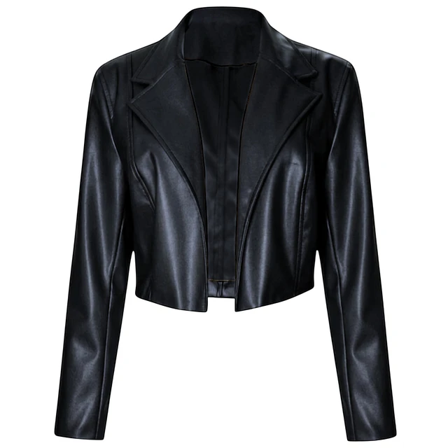 BLAZER JORDANIA CUERINA NEGRO