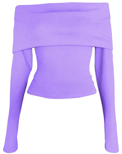 TOP CHARLOTE LILA 